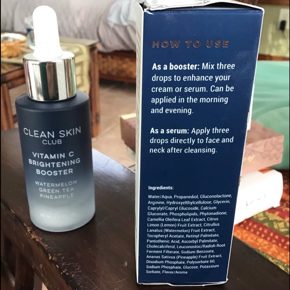 Vitamin c brightening booster